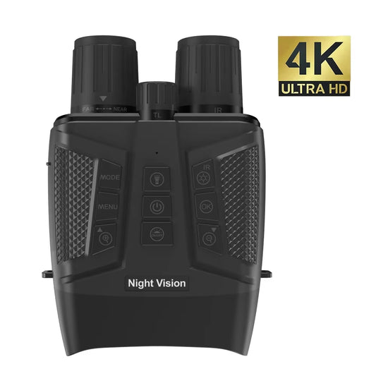 600M Night Vision Binoculars with 4K HD Infrared and 8X Digital Zoom for Outdoor Activities such as Bird Watching, Camping, and Hunting