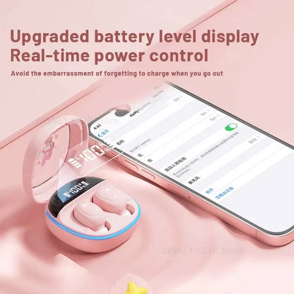 TWS M41 Hello Kitty Wireless Earbuds with Bluetooth 5.4, My Melody Sport HIFI Sound Gaming Headphones, Anime-Inspired Design