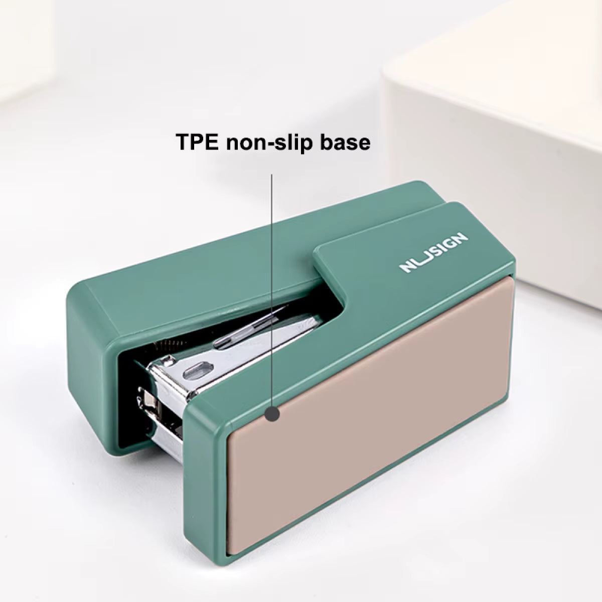 Portable Mini Stapler Set for 24/6 and 26/6 Staples - Stylish Office Supplies for Paper Binding