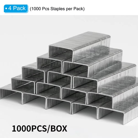 Portable Mini Stapler Set for 24/6 and 26/6 Staples - Stylish Office Supplies for Paper Binding